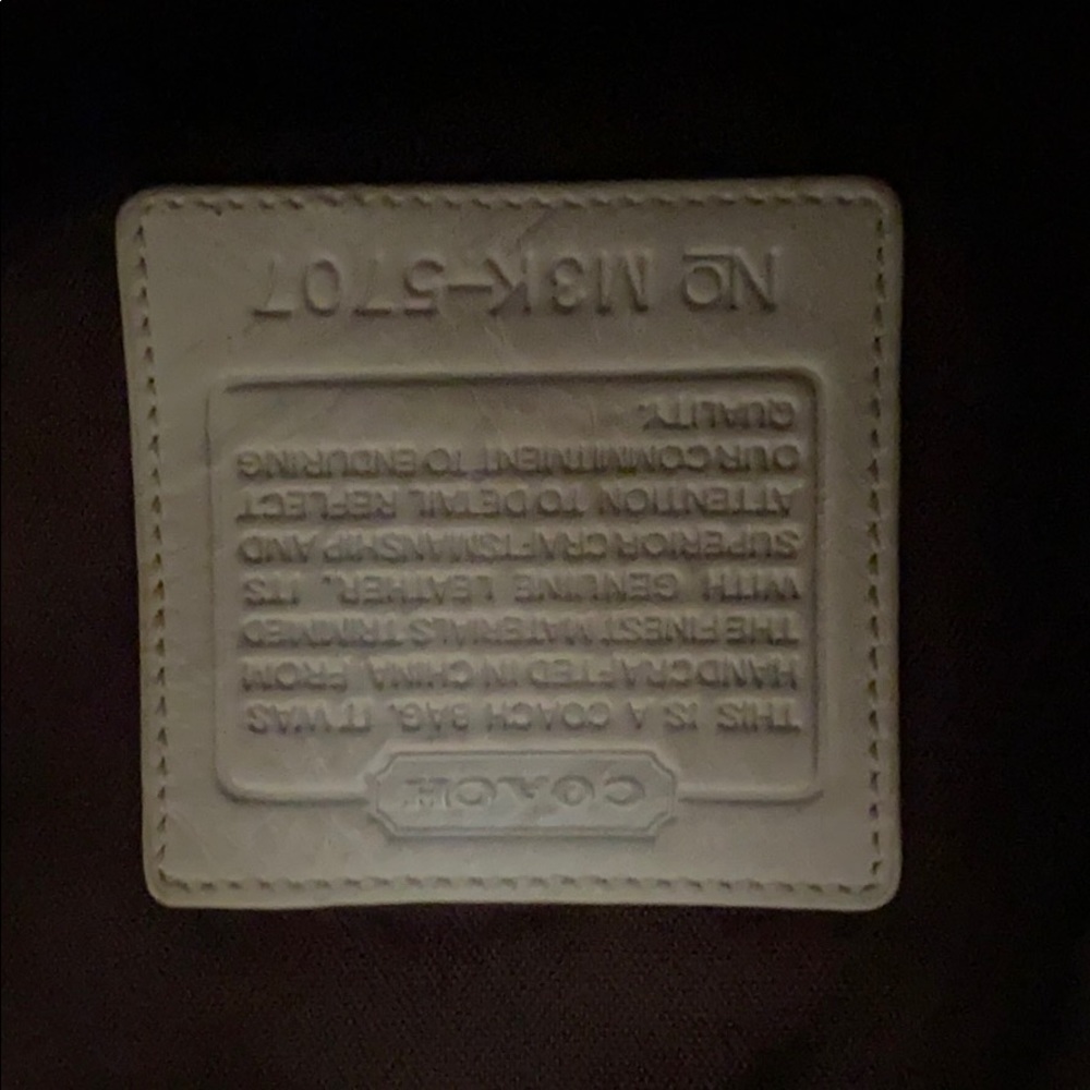 Authentic Coach Bag - Picture 3 of 3